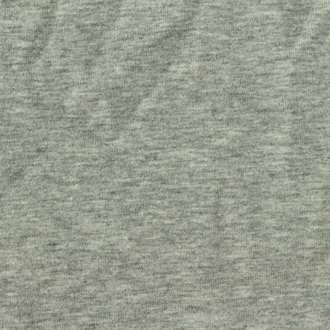 Grey Marl Jersey Knit, Cotton