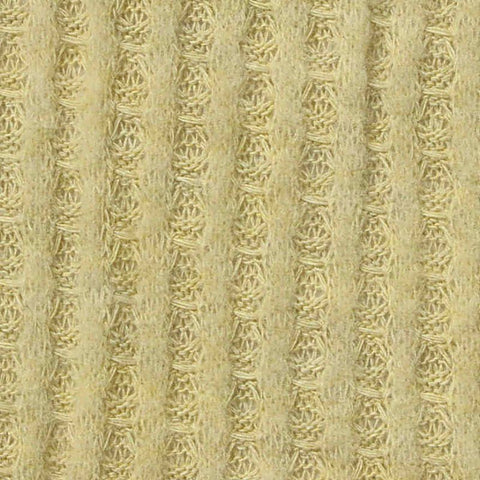 Polyester Viscose Stretch Waffle Knit Fabric, 213 gsm, 175 cm — Khaki