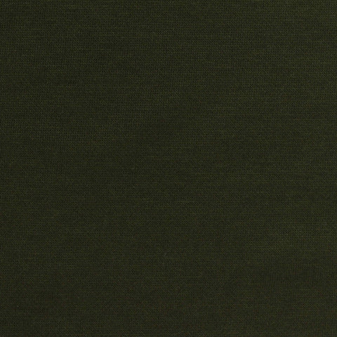 Brushed Polyester Cotton Knit Fabric, 353 gsm, 180 cm — Green