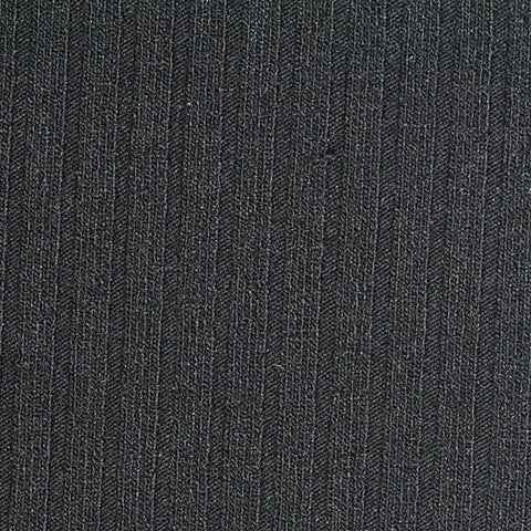 Polyester Viscose Stretch Rib Knit Fabric, 316 gsm, 138 cm — Grey