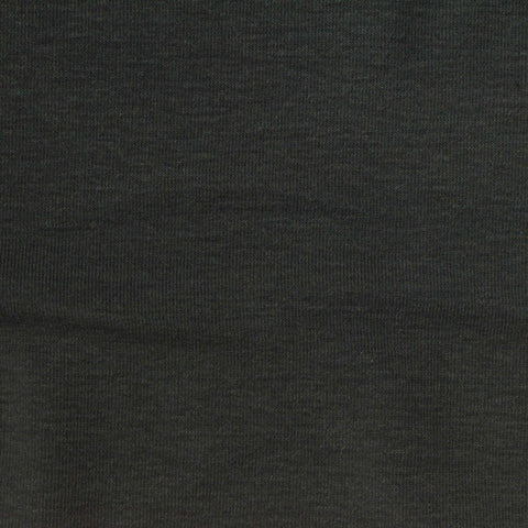 Heather Tencel Lyocell Acrylic Blend Stretch Rib Knit Fabric, 250 gsm, 160 cm — Grey