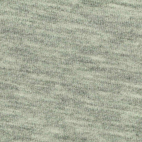 Brushed Viscose Acrylic Blend Stretch Scuba Knit Fabric, 380 gsm, 170 cm — Grey
