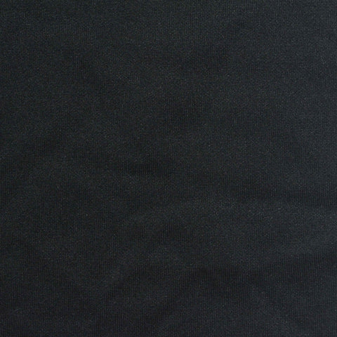 Modal Polyester Stretch Knit Fabric, 300 gsm, 167 cm — Black
