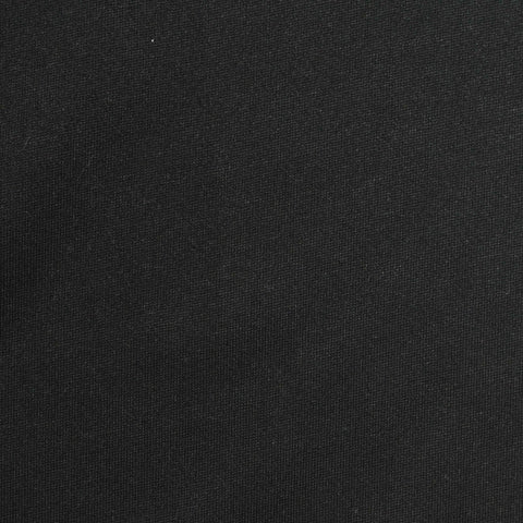 Polyester Stretch Jersey Knit Fabric, 220 gsm, 170 cm — Black