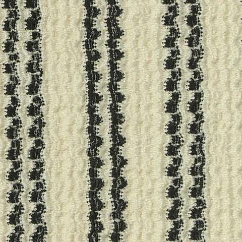Black Textured-Dot Warp Knit, Polyester