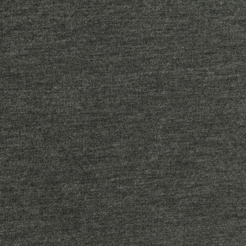 Dark Grey Marl Scuba Knit, Poly-Viscose, 480 gsm