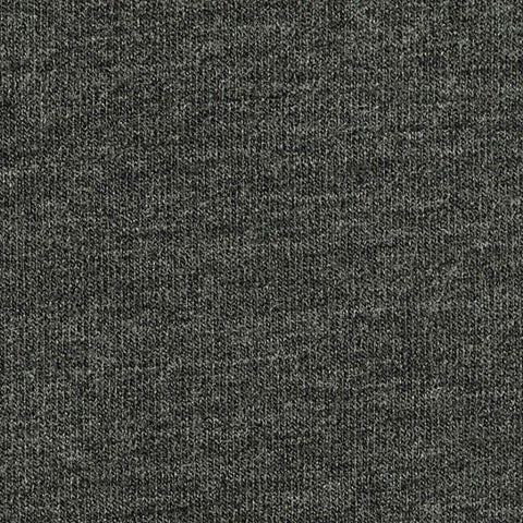Dark Grey Marl Scuba Knit, Poly-Viscose, 480 gsm