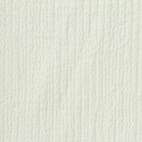 Polyester Stretch Crepe Fabric, 160 gsm, 130 cm — White