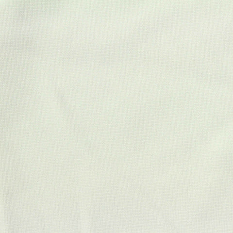 Polyester Stretch Rib Knit Fabric, 370 gsm, 180 cm — White