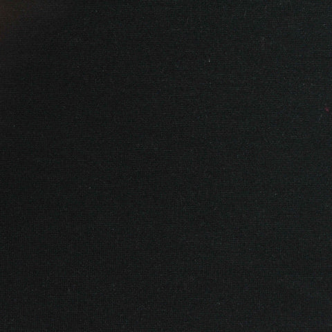 Viscose Nylon Stretch Ponte Knit Fabric, 460 gsm, 167 cm — Black