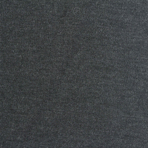 Dark Grey Heathered-Marl Ponte Knit, Poly-Viscose
