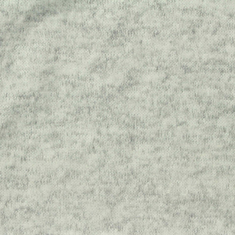 Light Grey Marl Chunky Knit, Poly-Viscose, 180 gsm, 155 cm