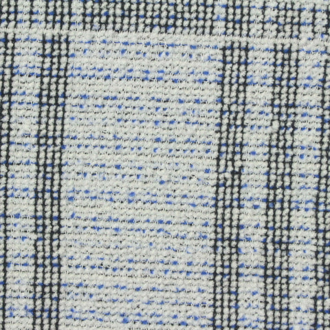 Black Grid Chenille, Polyester