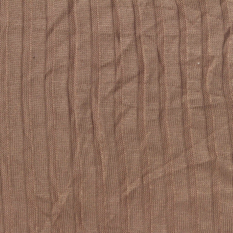 100% Tencel Lyocell Rib Knit Fabric, 141 gsm, 152 cm — Brown