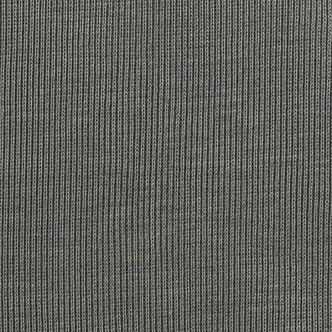 Charcoal Rib Knit, Viscose-Poly