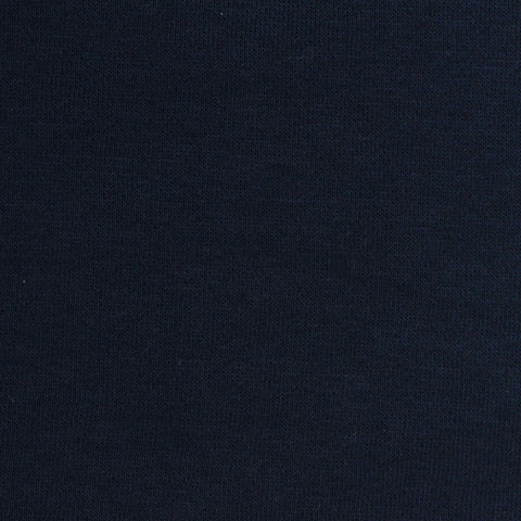 Brushed 100% Cotton French Terry Fabric, 285 gsm, 180 cm — Navy