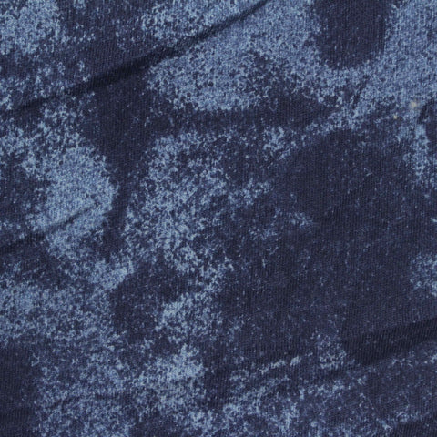 Blue Abstract Jersey Knit, Cotton, 170 gsm
