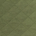 Olive Diamond Jersey Knit, Poly-Cotton