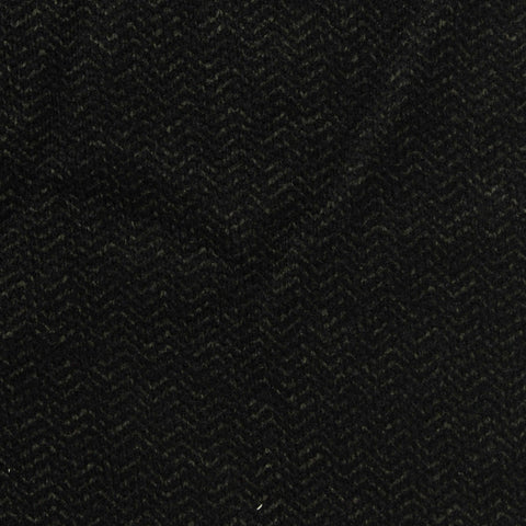 Brushed 100% Polyester Chunky Knit Fabric, 400 gsm, 200 cm — Green