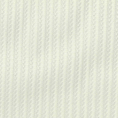 Cream Stripes Rib Knit, Polyester, 140 gsm