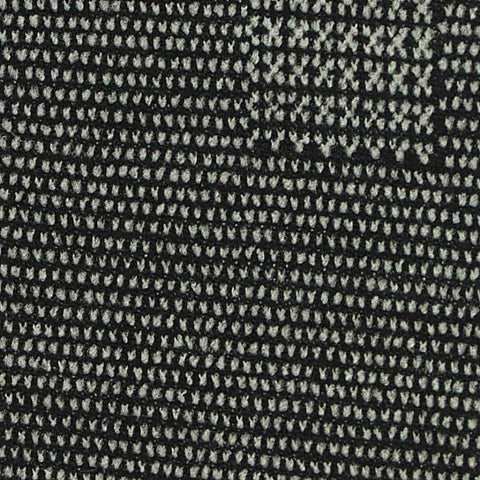 Black Stripes Interlock Knit, Polyester