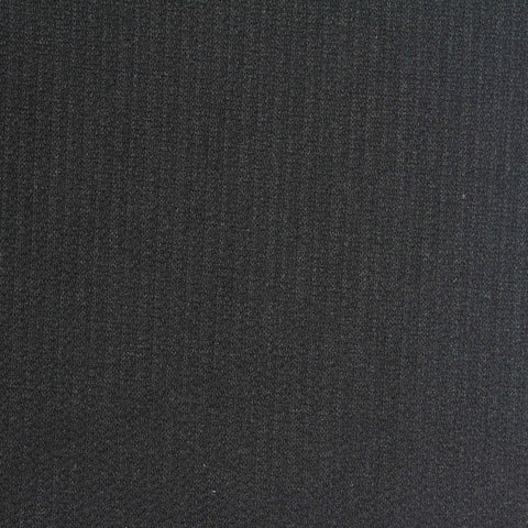 Dark Grey Marl Rib Knit, Polyester, 247 gsm