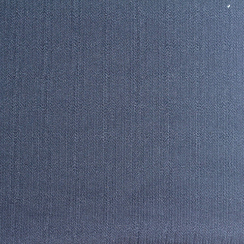Blue Marl Rib Knit, Polyester, 193 gsm