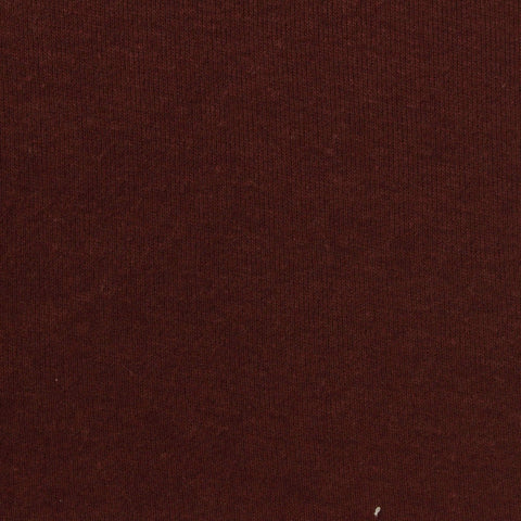 Polyester Viscose Rib Knit Fabric, 190 gsm, 190 cm — Brown