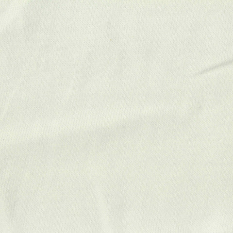 100% Cotton Jersey Knit Fabric, 205 gsm, 140 cm — White