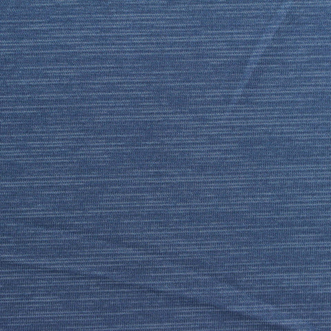 Blue Marl Jersey Knit, Polyester, 151 gsm