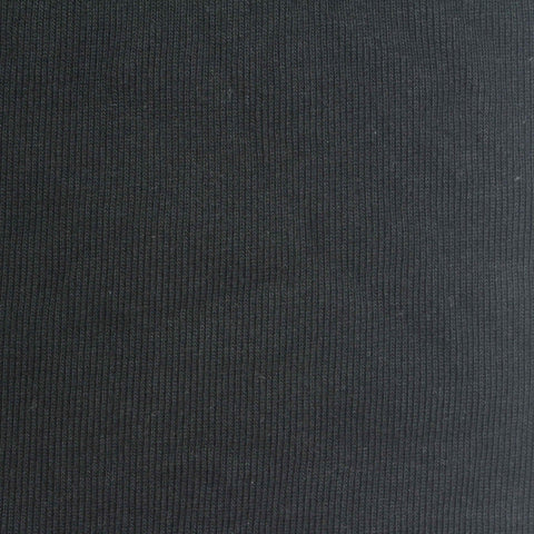 100% Cotton Rib Knit Fabric, 330 gsm, 178 cm — Navy