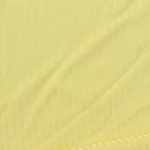 Tencel Lyocell Stretch Jersey Knit Fabric, 200 gsm, 170 cm — Yellow