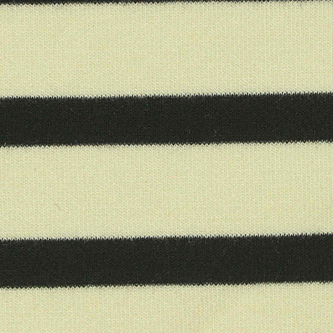 Dark Grey Stripes Scuba Knit, Poly-Modal