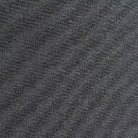 Polyester Cotton Stretch Jersey Knit Fabric, 170 gsm, 155 cm — Grey