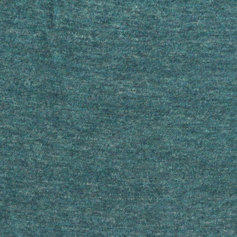 Teal Marl Jersey Knit, Cotton