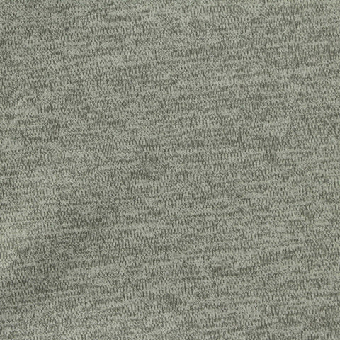 Heather Grey Marl Interlock Knit, Poly-Spandex