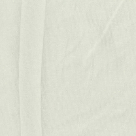 Modal Polyester Spandex Jersey Knit Fabric, 140 gsm, 170 cm — White