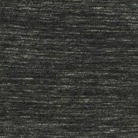 Dark Grey Marl Jersey Knit, Cotton-Poly, 190 gsm