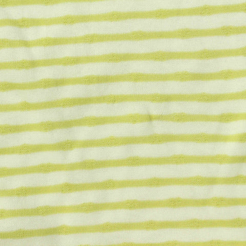 Cream Stripes Jacquard, Cotton