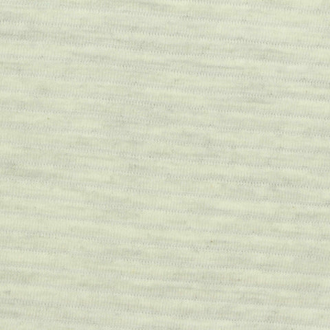 Cream Heathered-Marl Knit, Cotton-Poly