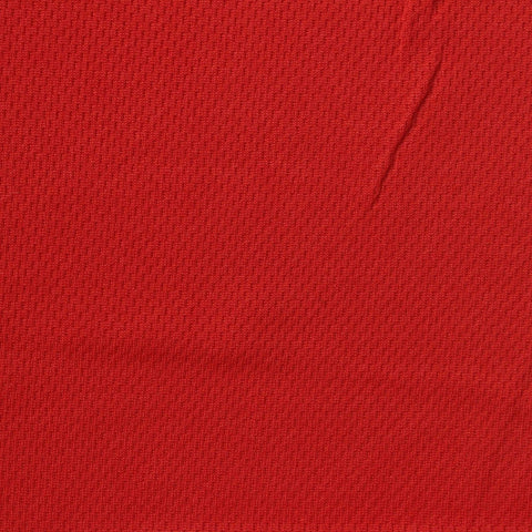100% Polyester Birdseye Knit Fabric, 195 gsm, 185 cm — Red