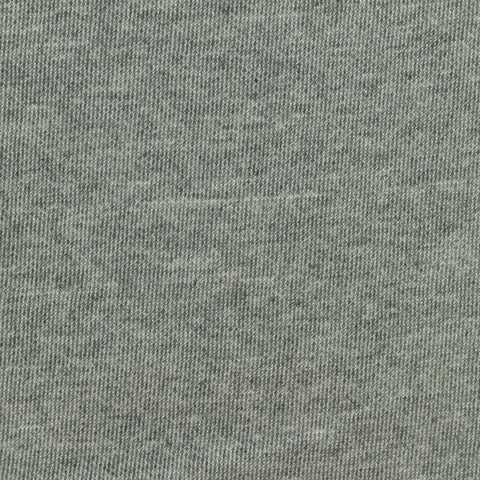 Heather Grey Marl Scuba Knit, Cotton-Poly