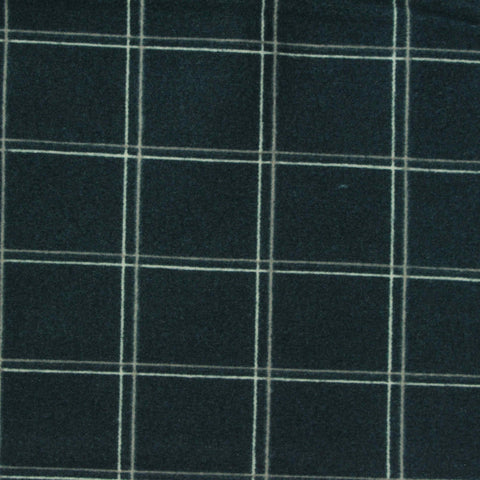 White Check Warp Knit, Polyester, 150 gsm