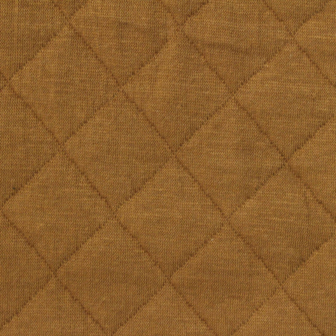 Brown Diamond Jacquard, Poly-Cotton