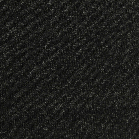 Dark Grey Marl Chunky Knit, Poly-Viscose, 230 gsm, 185 cm