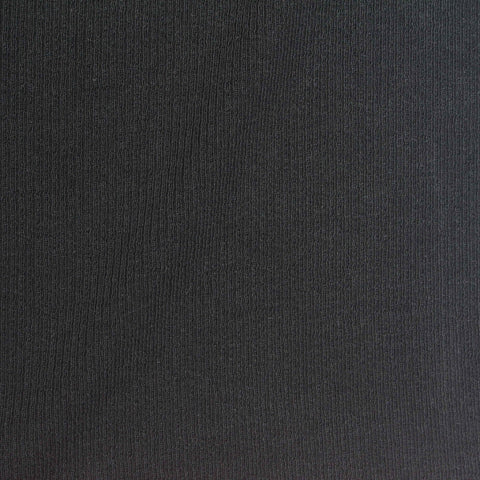 Modal Stretch Rib Knit Fabric, 280 gsm, 120 cm — Grey