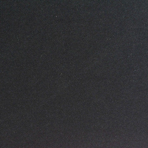 Viscose Nylon Stretch Bengaline Fabric, 300 gsm — Black