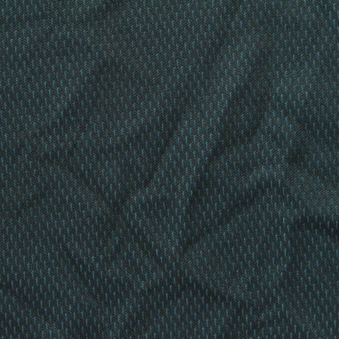Light Blue Diagonal-Dash Birdseye Knit, Polyester