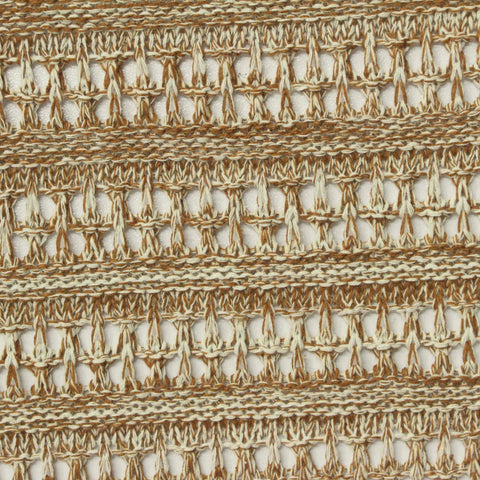 Jacquard Polyester Viscose Pointelle Knit Fabric, 300 gsm, 160 cm — Khaki