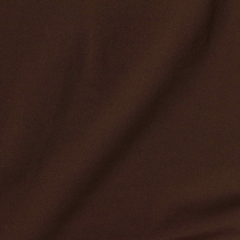 Polyester Stretch Jersey Knit Fabric, 100 gsm, 125 cm — Brown